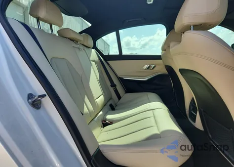 2023 BMW 330Xe из США, поврежденный, VIN 3MW39FS06P8D08614